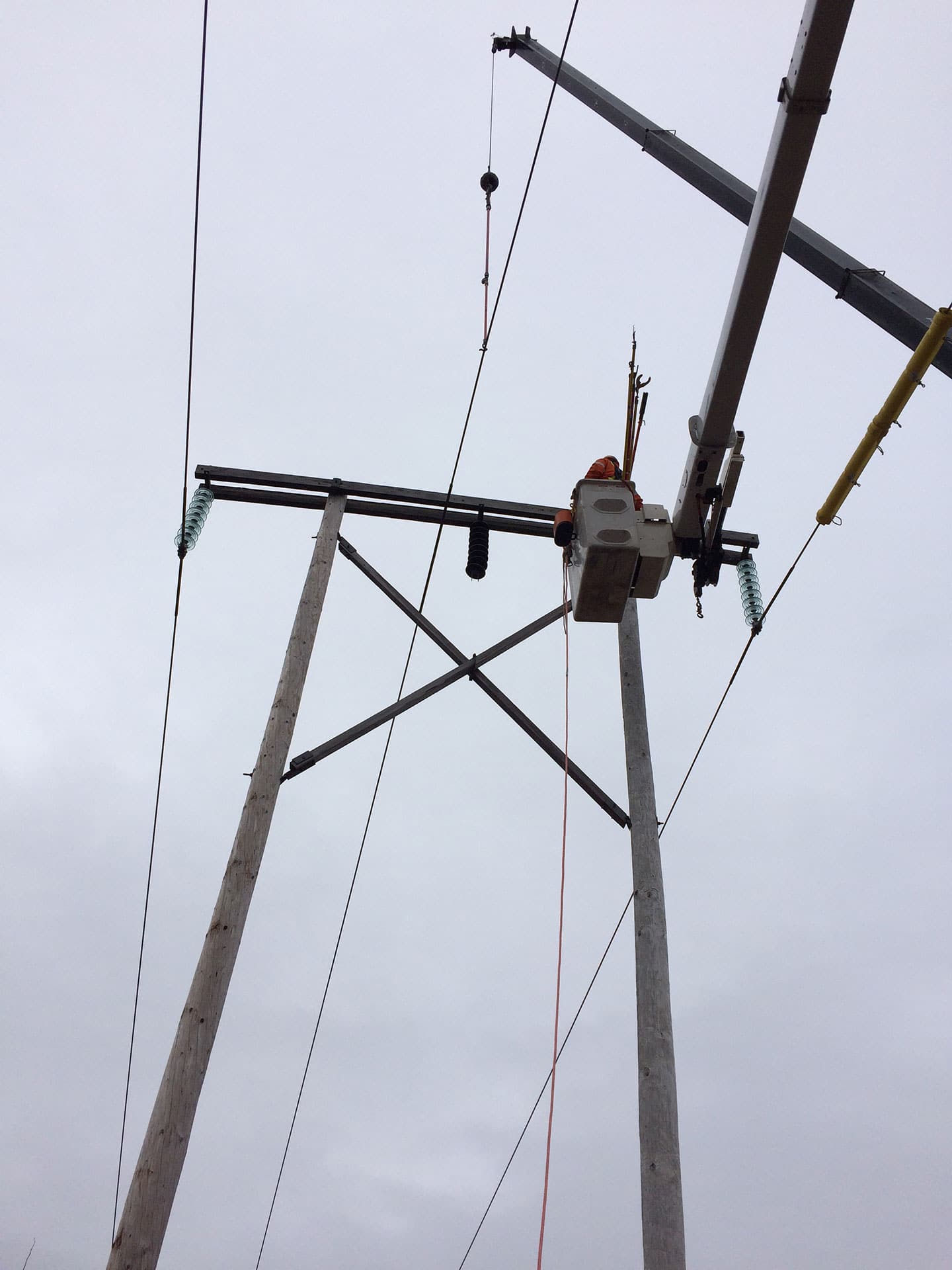 138 kV Live Line Work – Nova Scotia – RokPower – A Utility Services Company